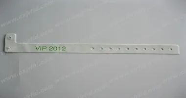 RFID一次性PVC手腕带：1号