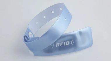 RFID一次性PVC手腕带：4号