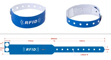 RFID一次性纸质手腕带