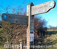 英国乡村使用NFC标签进行路标标识