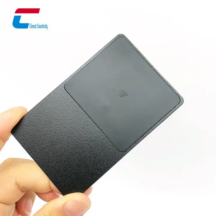 NFC金属卡激光雕刻金属NFC卡空白标准尺寸0.8mm NFC NTAG213 215 216金属名片